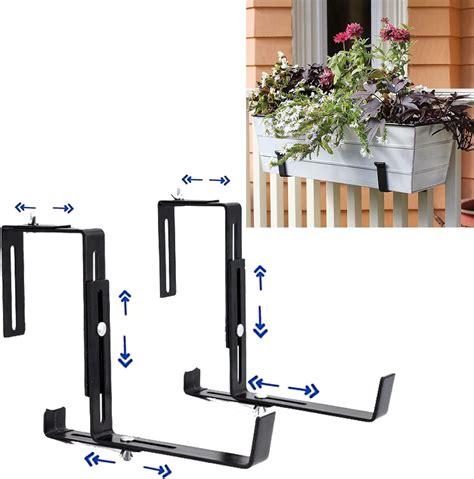 metal balcony brackets 24|wall mount window box brackets.